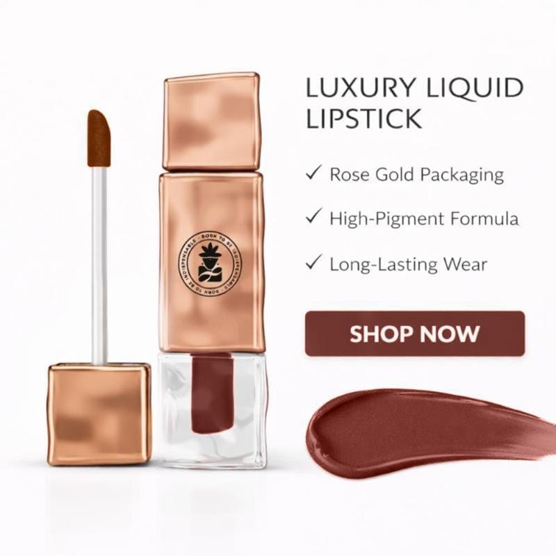 BOBI Velvet Matte Liquid Lipstick, Shade_12 DIVA (2.5 ml) view 2