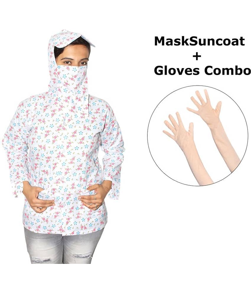 Goodluck - Cotton White Over coats view 2