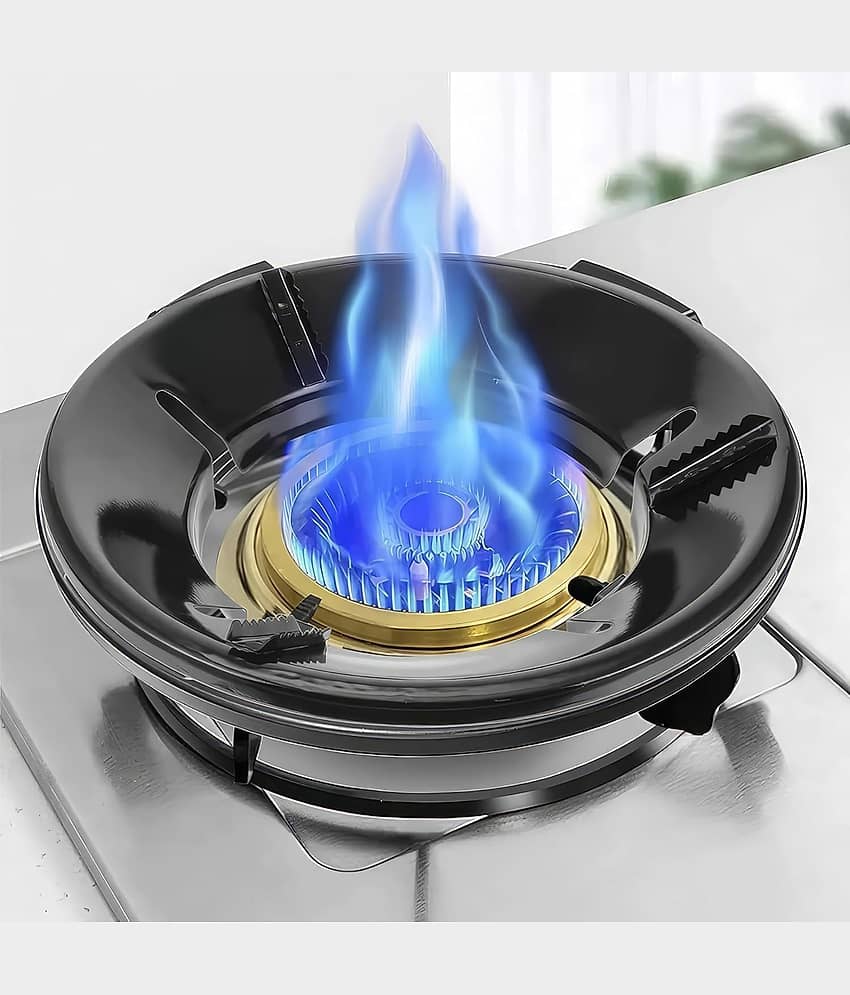 HORSE FIT Gas Saver Burner Stand Gas Chula/Burner Cover Gas Flame Saving Burner Protector from Wind Gas Stove Stand for Burner Gas Stove Accessories Gas Ring for Indian Gas