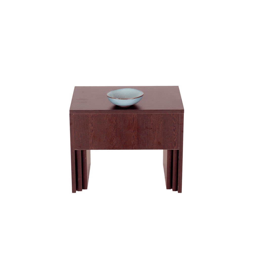 DECOSTYLE NEST OF TABLE NESTY DCT103WES WENGE PB 51X20X37 view 2