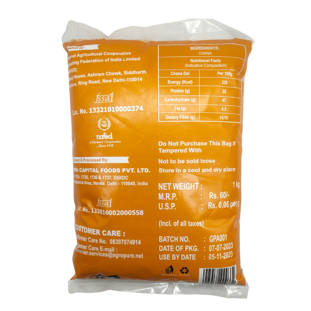 Bharat Dal | Chana Dal | 1 Kg view 2