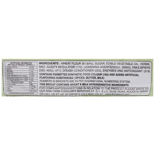 Bisk Farm Top Herbs Biscuits, 200 gm view 2