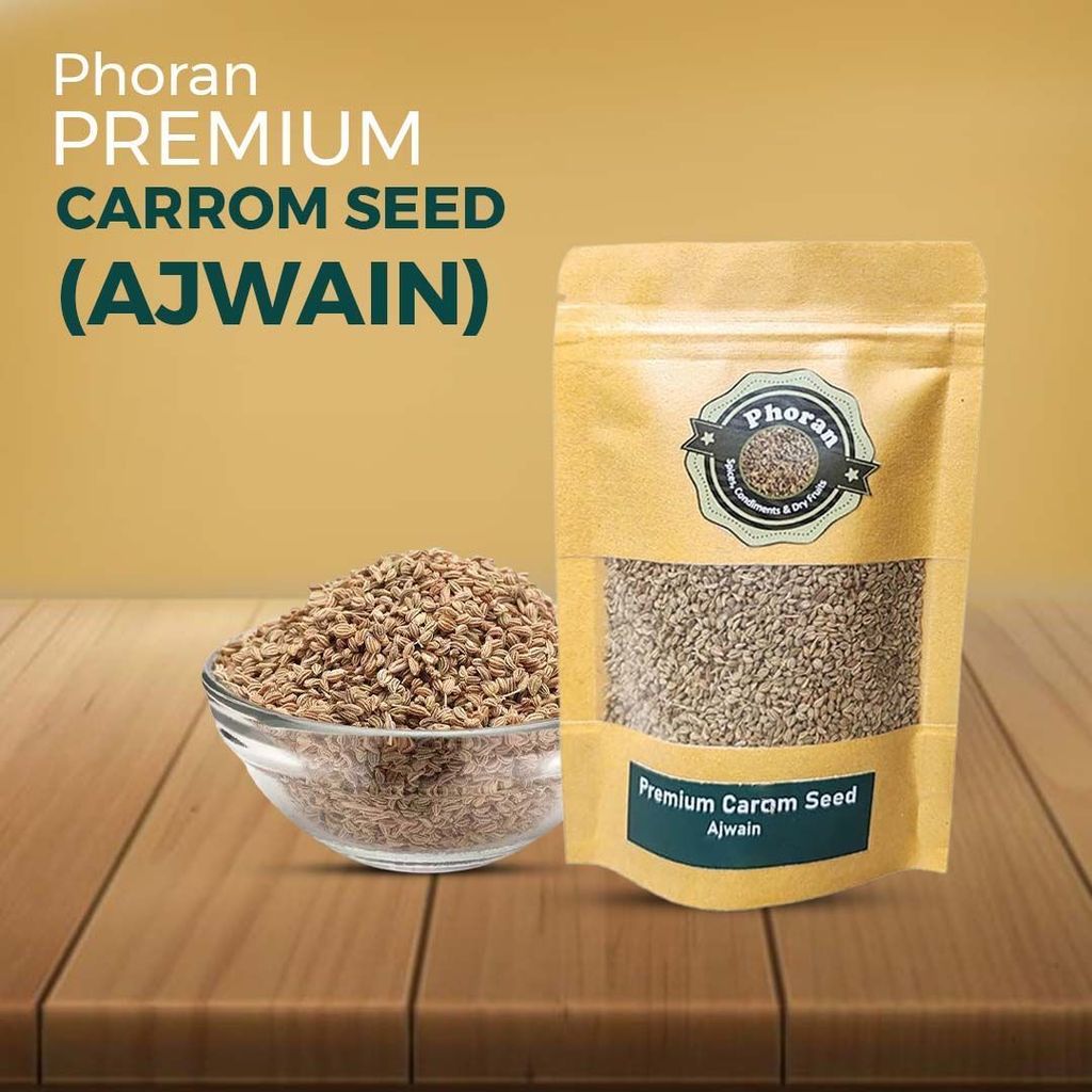 Phoran 200 gm Ajwain l Carom Seed | Phoran Digestive Spice for Parathas, Pakoras & Mathri l 200 gm Whole Ajwain Seed