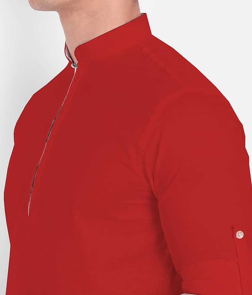 UNI VIBE - Blue Cotton Slim Fit Men's Casual Shirt ( Pack of 1 ) view 2