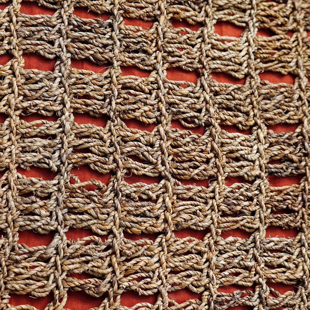 Banana Fiber Jali Crochet Bag (1TGAUTLKA03527) view 2