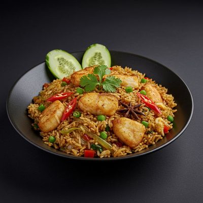 Fish Fried Rice