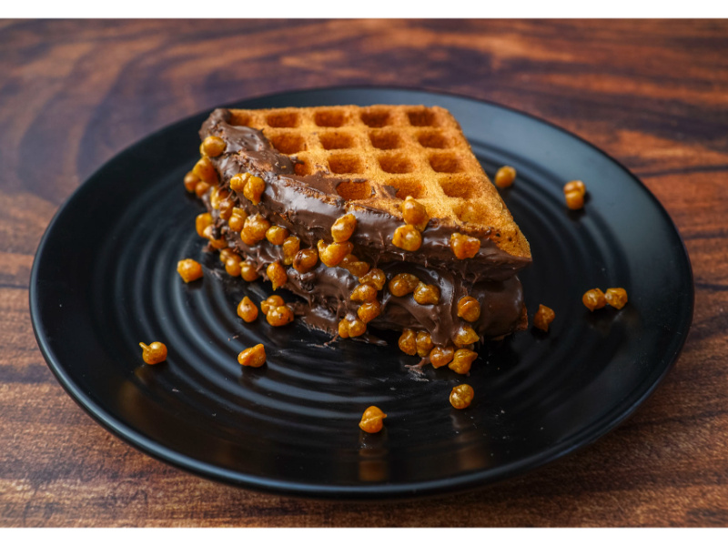 Butterscotch wafflewhcih