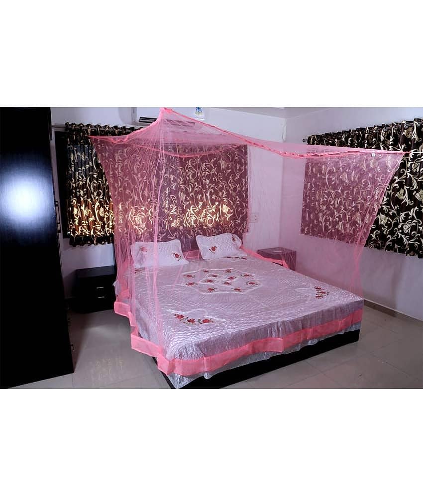 Riddhi Mosquito Net, Machardani Double Nylon Plain Hanging Mosquito Net, Machardani view 2