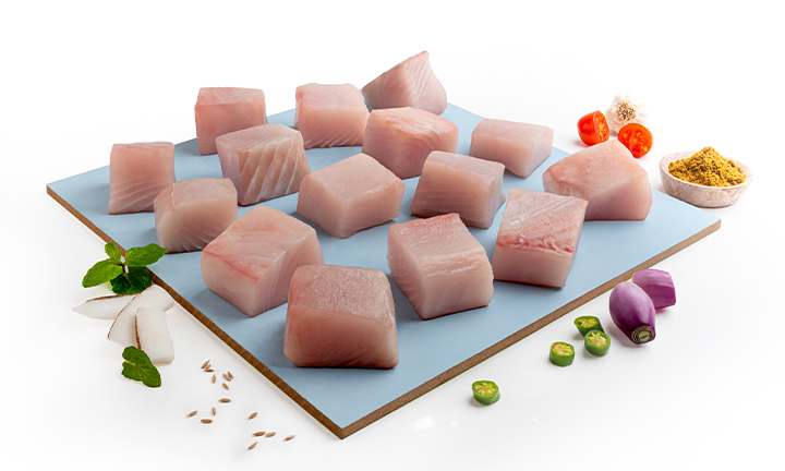 Seer (Surmai/Vanjaram) Medium Boneless Cubes