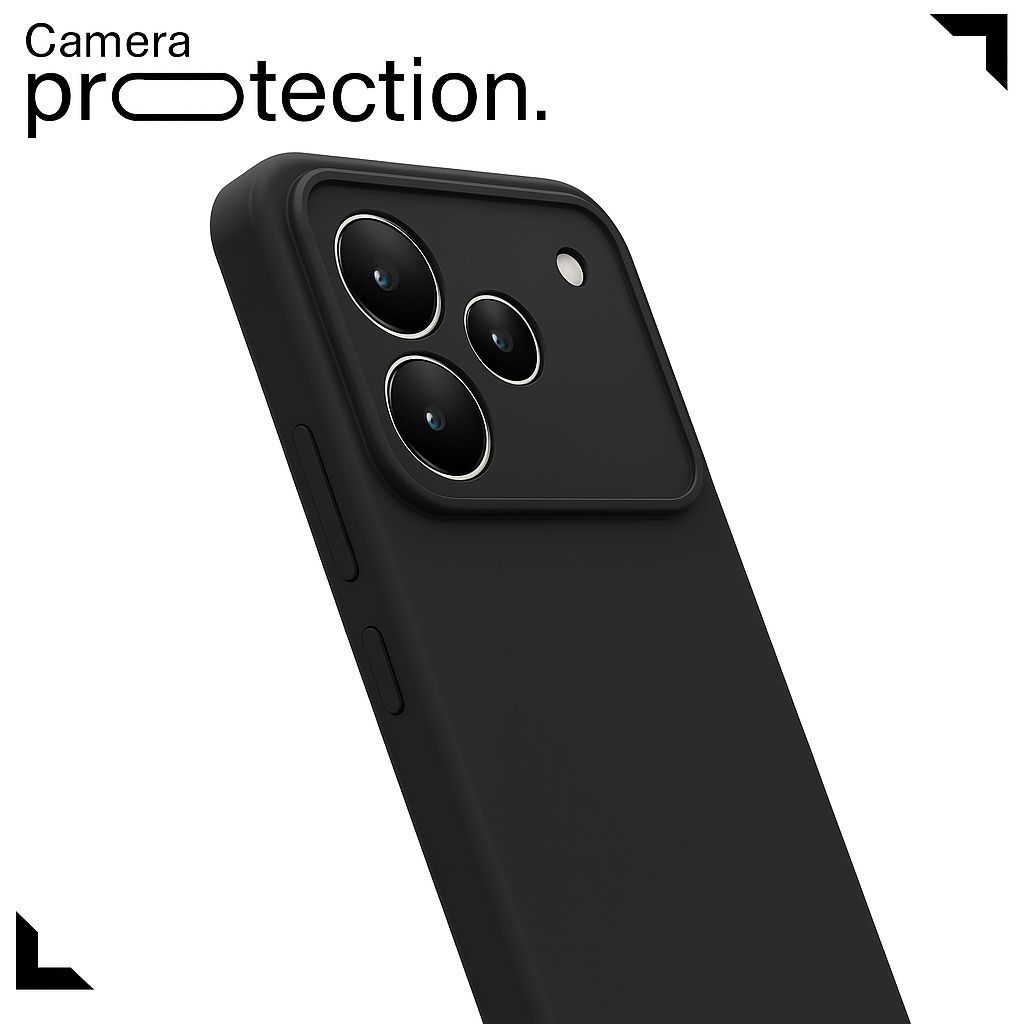 V3Deals Silicone Back Cover Case for Realme P4 5G | Anti-Fingerprint Soft Touch | Slim Protective realme p4 case | Shock Absorbent Corners view 2