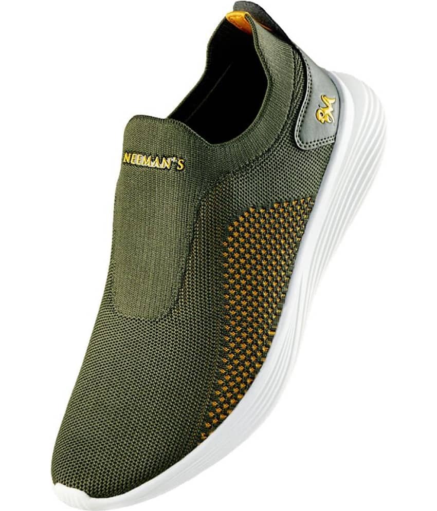 Neemans The Everyday Basic Slip On Olive Men's Slip-on Shoes view 2