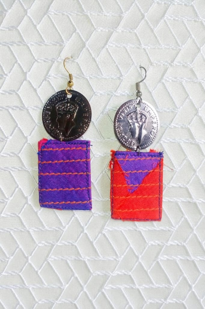 Coin Earring view 2