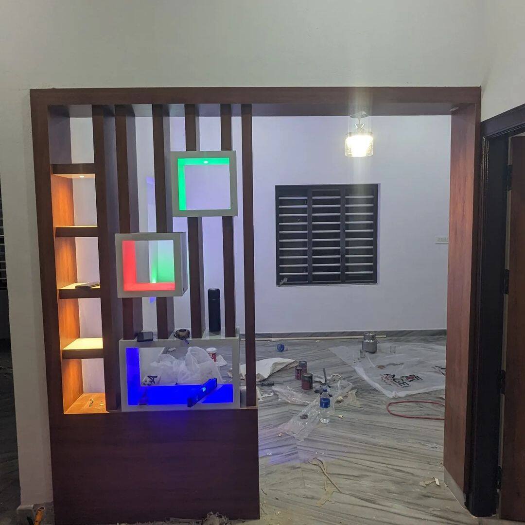 Modern Wall Partition Interiors view 2
