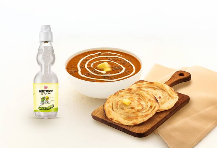 Amritsari Dal Makhani Roti Meal Combo + Krazy Punch 200 ML
