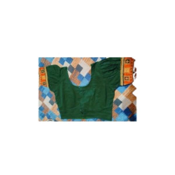 Green Sadha Blouse(Size-30) view 2
