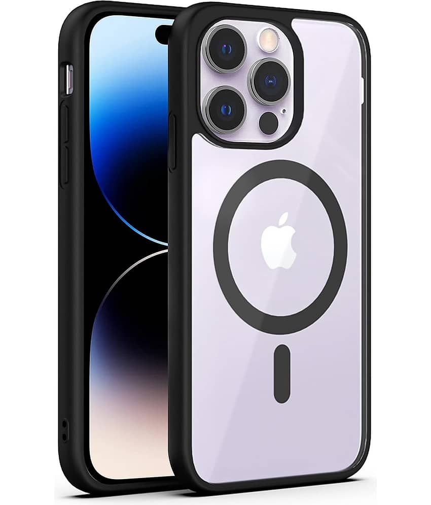 BIG WINGS Plain Cases Compatible For Polycarbonate Apple iPhone 14 Pro Max ( Pack of 1 )