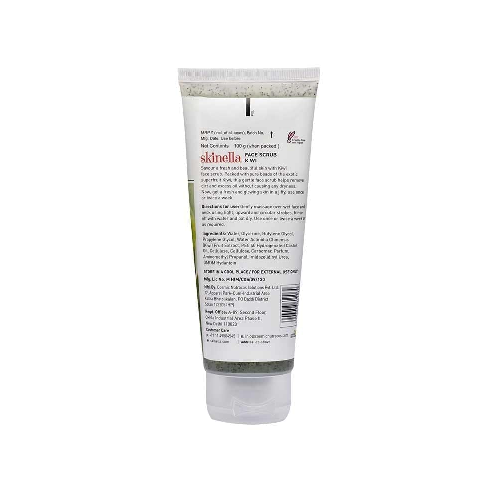 Skinella Kiwi Face Scrub(100 gm) Helps Remove Dirt And Excess Oils, helping clear away toxins and dark spots view 2