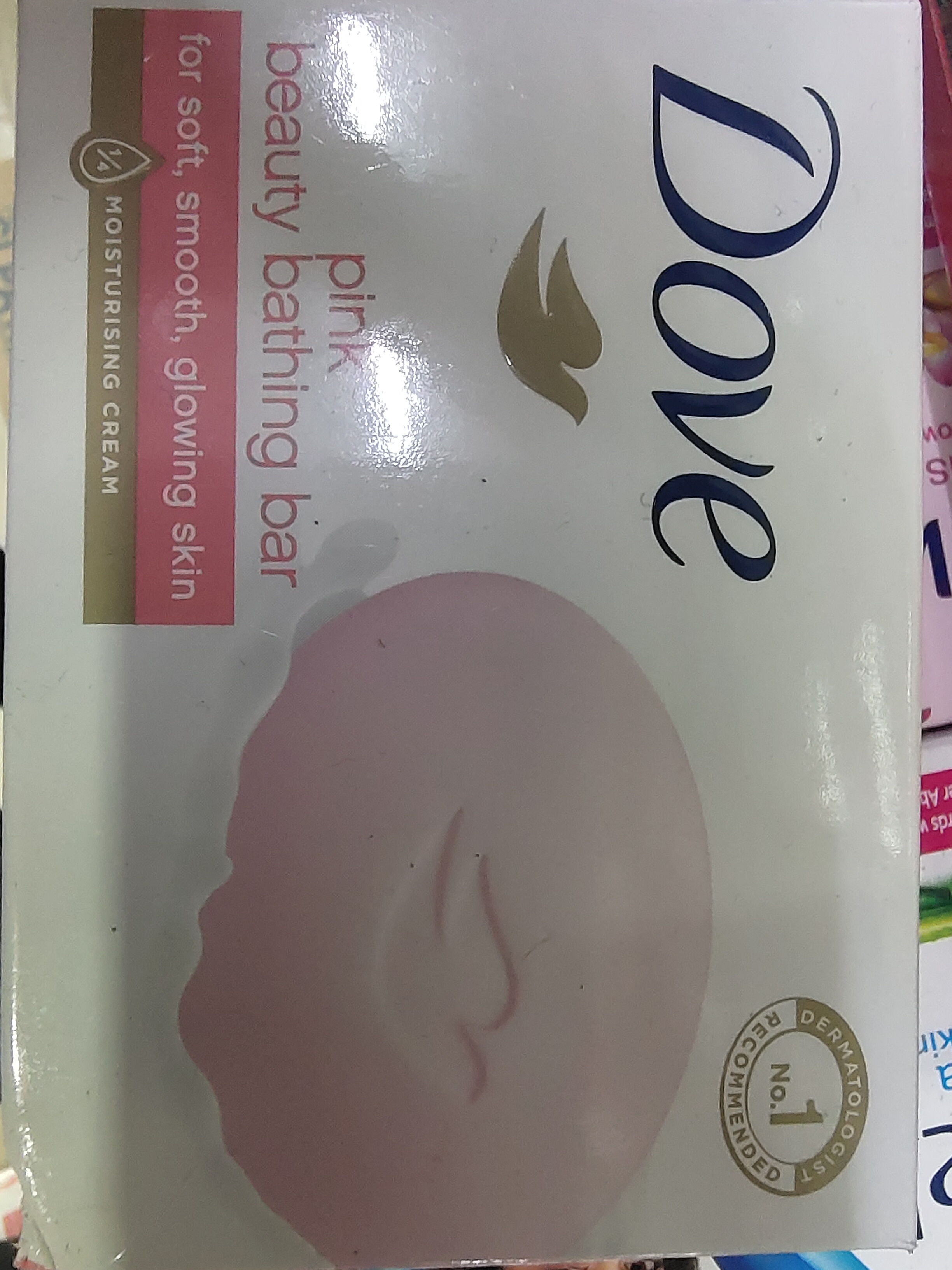 Dove bathing soap pink
