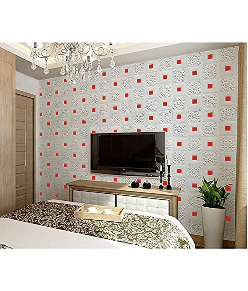 sekhmat Abstract Wallpaper ( 70 X 77 ) cm ( Pack of 1 ) view 2