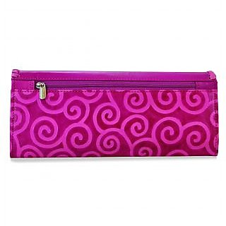 arpera Leather Clutch arp202-32B pink view 2