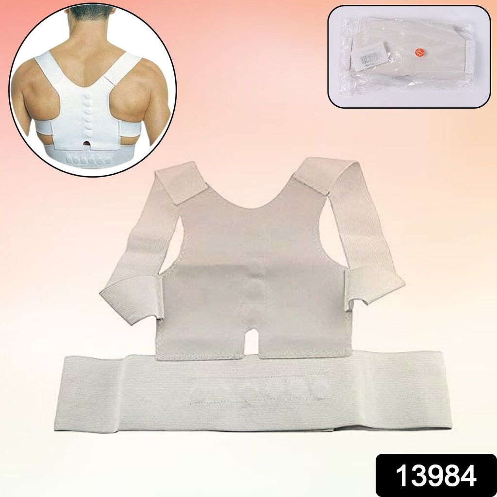 Adjustable Magnetic Power Back Support Correction Belt (1 Pc / XL) view 2
