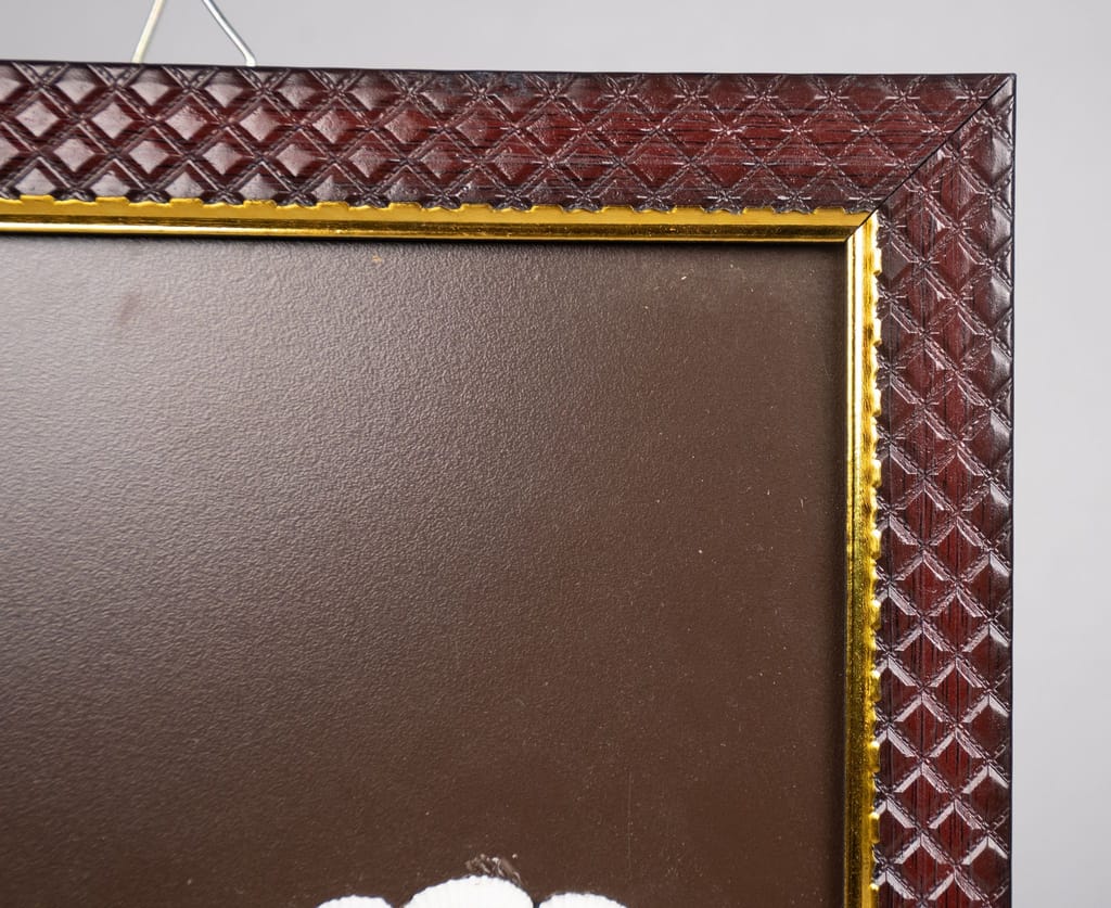 AP-MEPMA HOME DECOR WOODEN SEASHELL FRAME view 2
