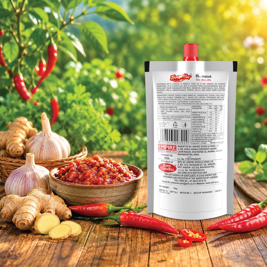 Temptin Schezwan Dip & Spread - 100G X 5 (Pack of 5) view 2