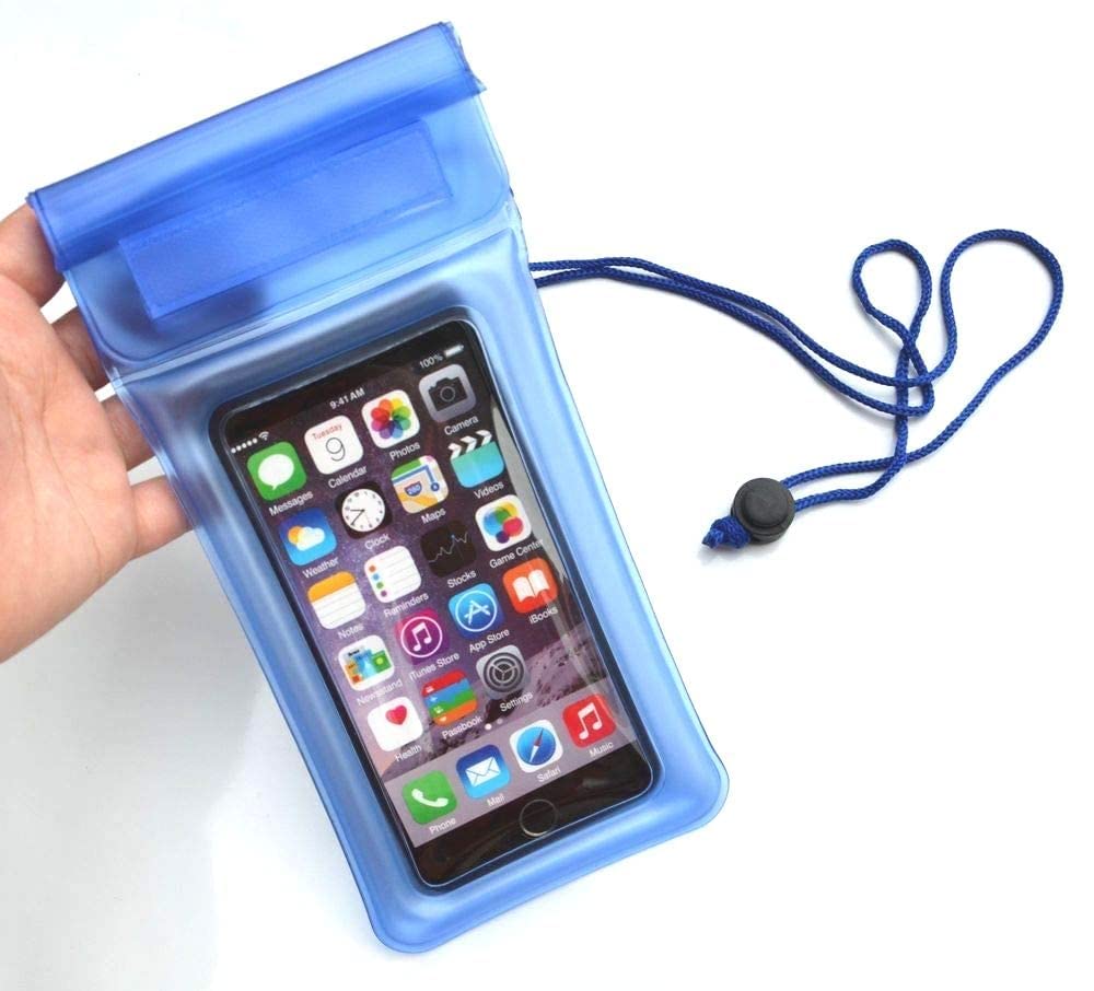 Universal Waterproof Mobile Rain Protection Pouch with Touchscreen Access (Pack of 20) view 2
