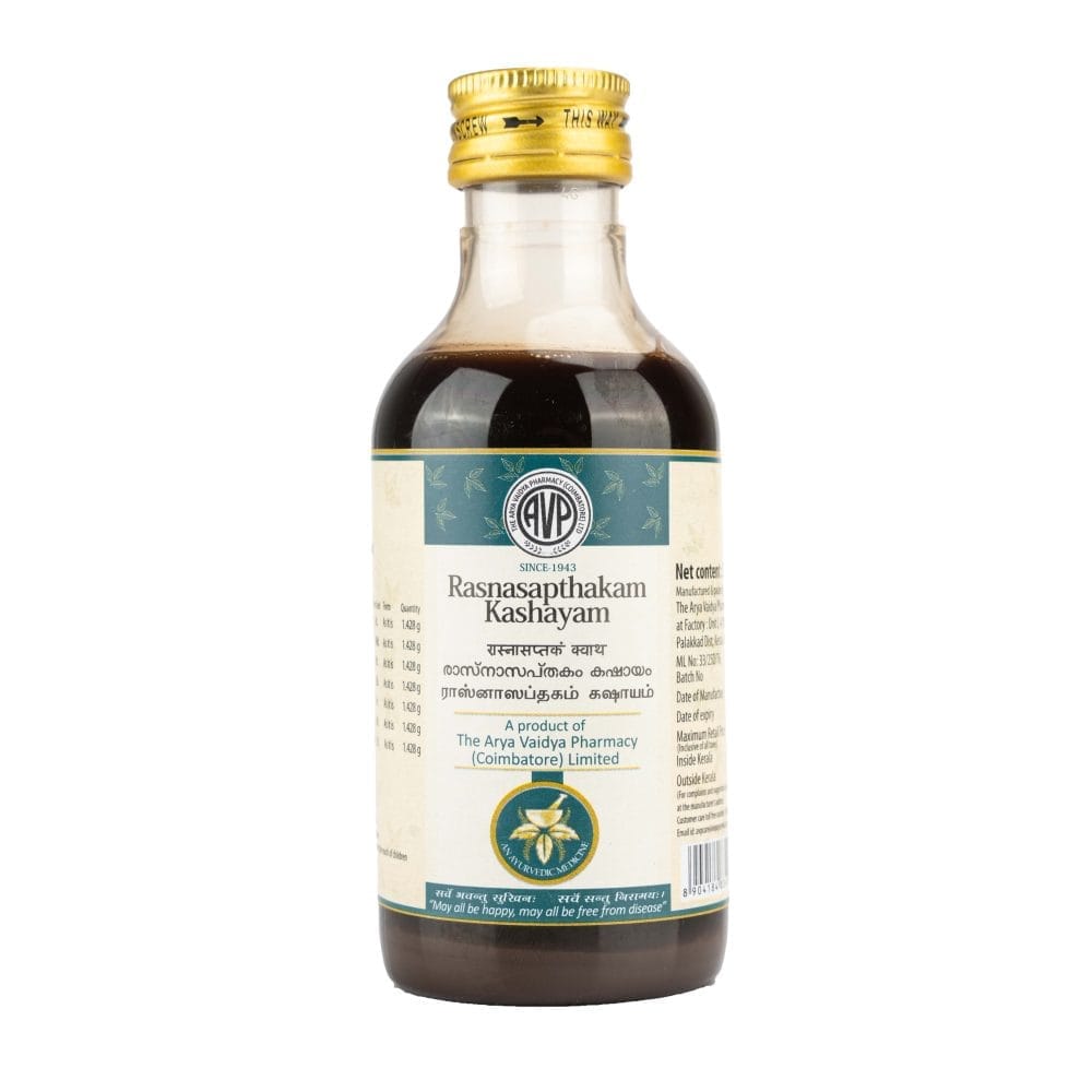 Rasnasapthakam Kashayam 200 ML