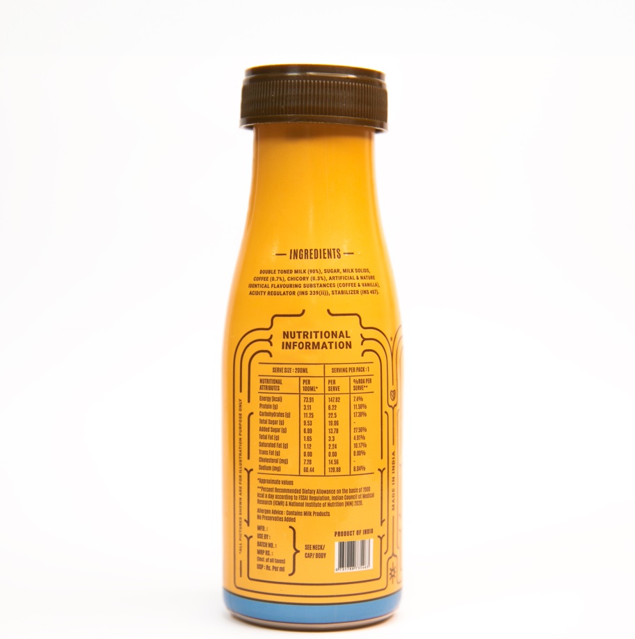 SOLH Frappe Cold Coffee Smooth, Creamy & Intense Bottle 200 Ml (Pack of 24) view 2
