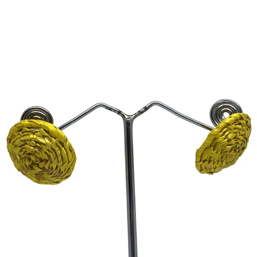 Eco-Friendly yellow Earring