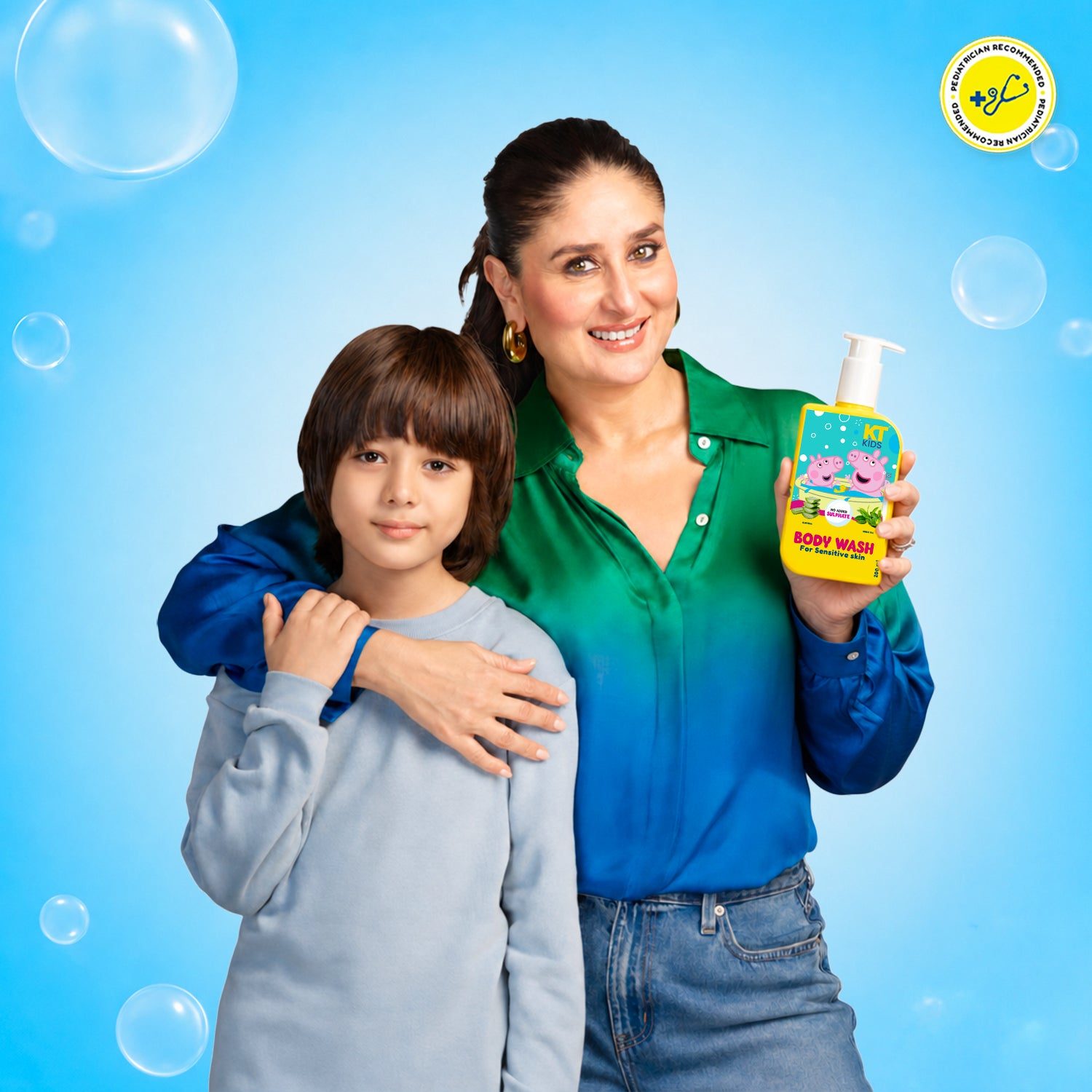 KT Kids Peppa Pig Body Wash – 200ml view 2
