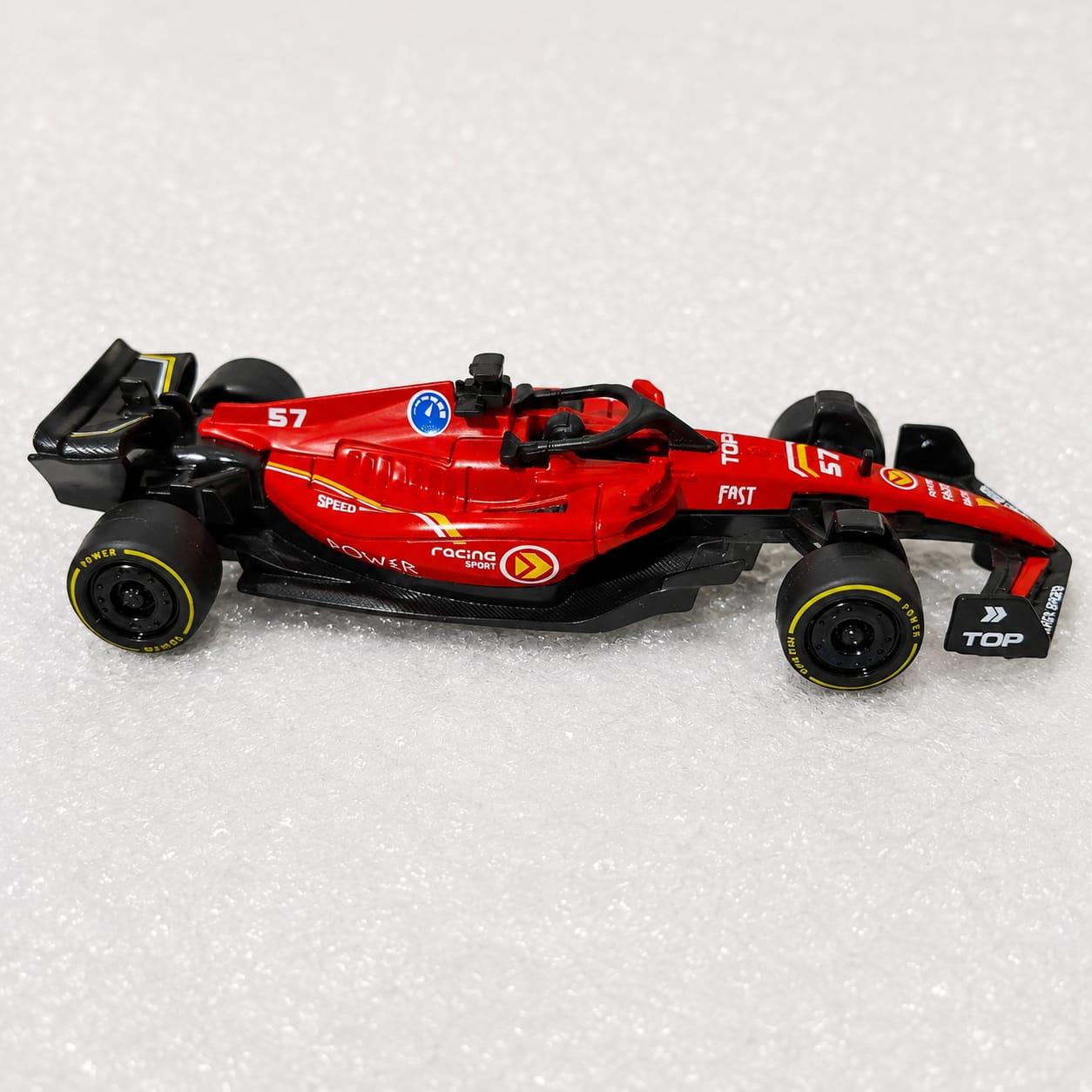 Charles Leclerc F1 Die Cast Frame view 2