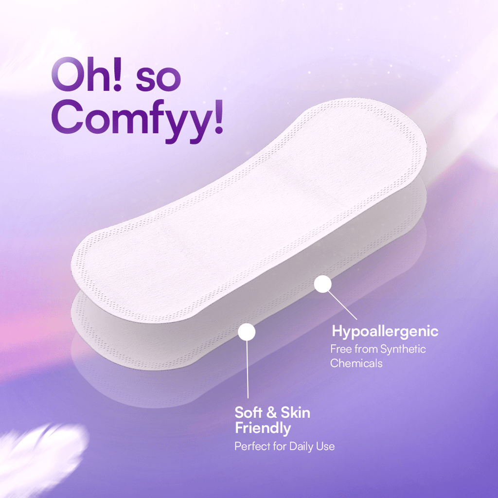 Flawsome - 100% Organic Cotton Panty Liners (Pack of 30) view 2