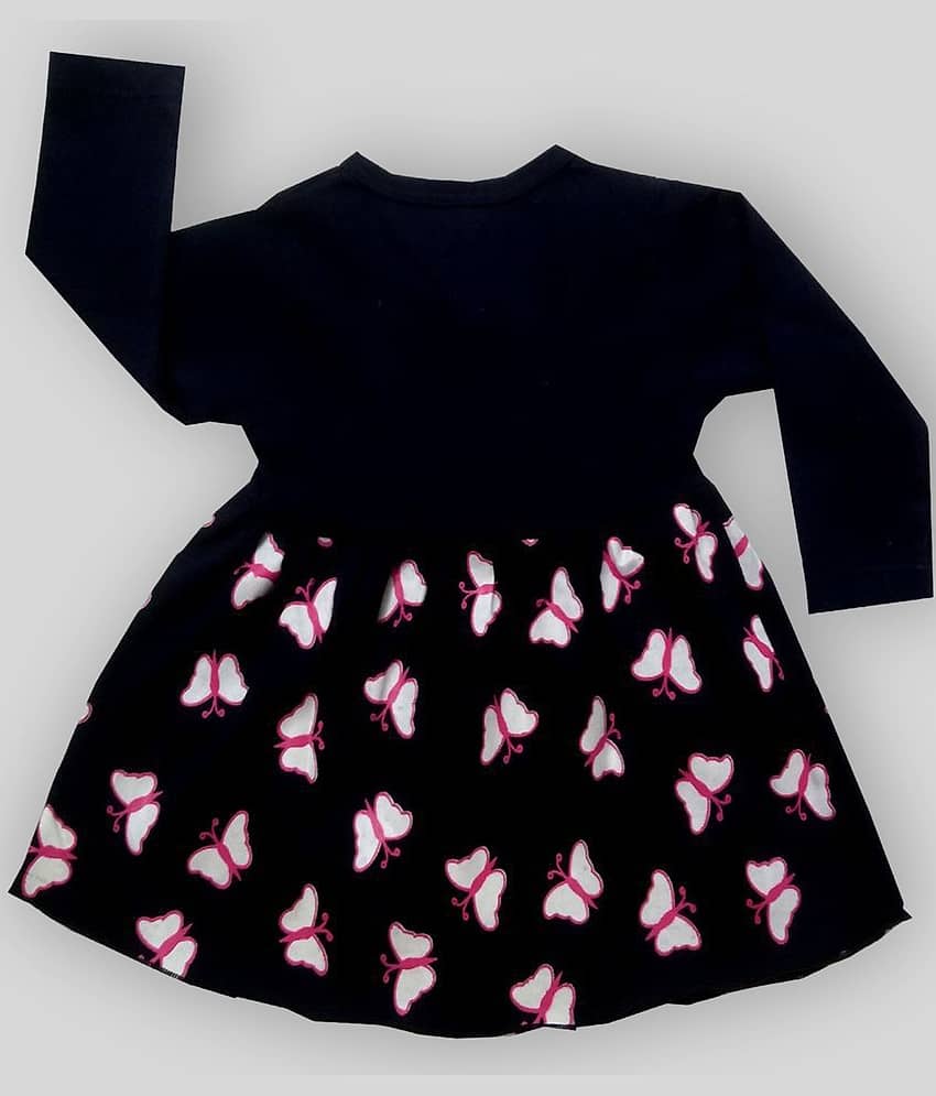 INFANT Pack of 1 Baby Boy 100% Cotton Frock ( Navy ) view 2