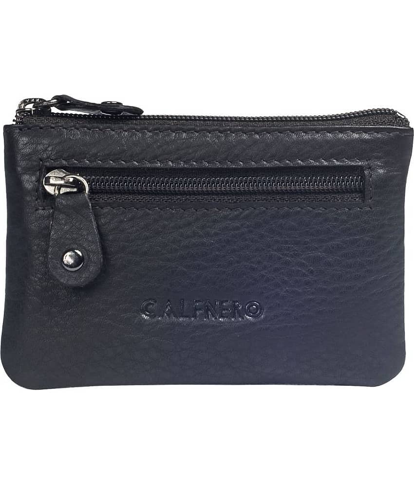 Calfnero Genuine Leather Key Case Coin Wallet view 2