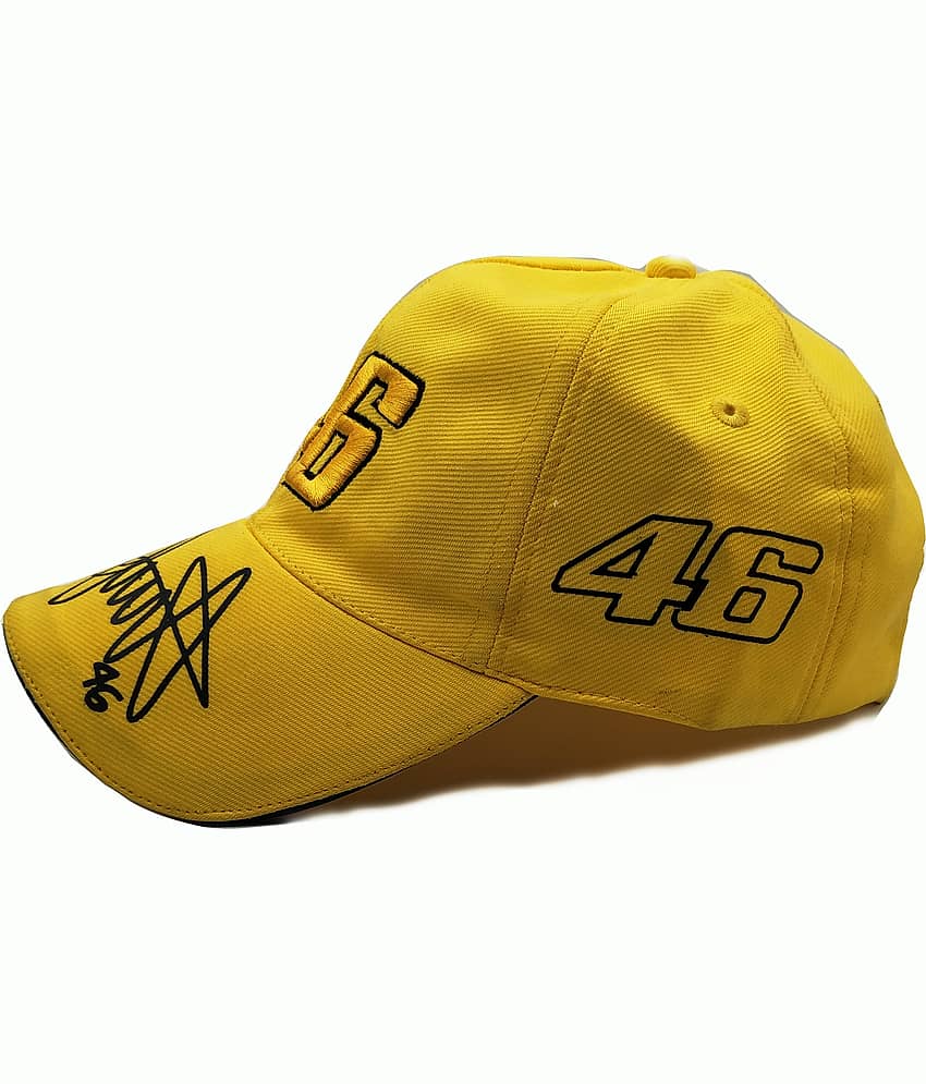 Bolax Pack of 1 cotton Men's Cap ( Yellow ) view 2