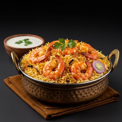 Prawns Biryani (500 ml)