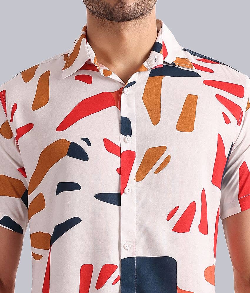 TrendiVastra - Blue Viscose Regular Fit Men's Casual Shirt ( Pack of 1 ) view 2