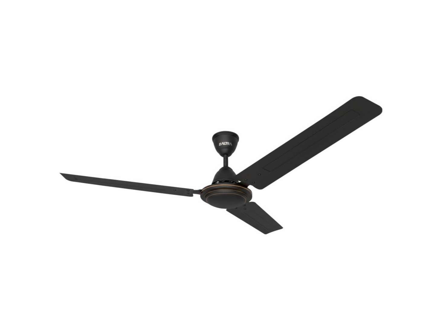BALTRA Hero Dlx Electric 1200mm Ceiling Fan for Home, BEE Rated Energy Efficient, Rust Resistant, Strong and Powerful Motor, White 2 Yrs Warranty - Smoky - BF-186