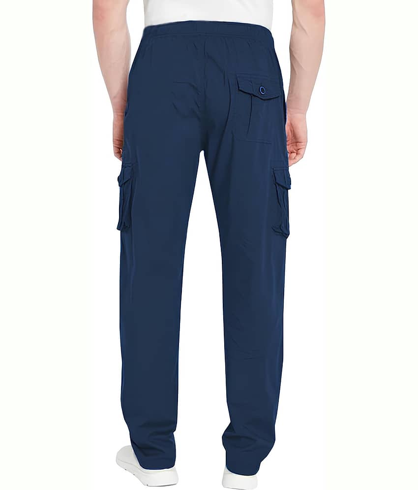 Reoutlook Regular Flat Men's Cargos - Grey ( Pack of 1 ) view 2