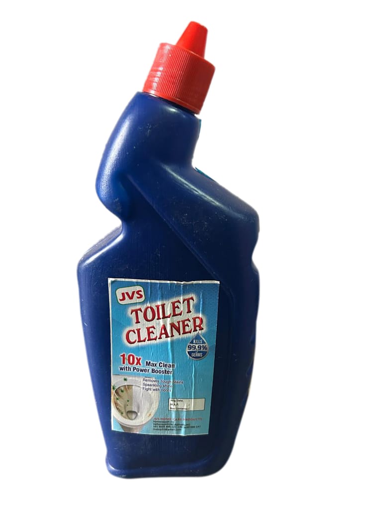 JVS Toilet Cleaner 10x Max Clean with Power Booster, 750 ml