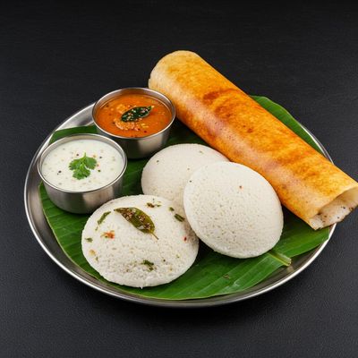 Combo Idli (2 Pcs) Dosa (1 Pc)