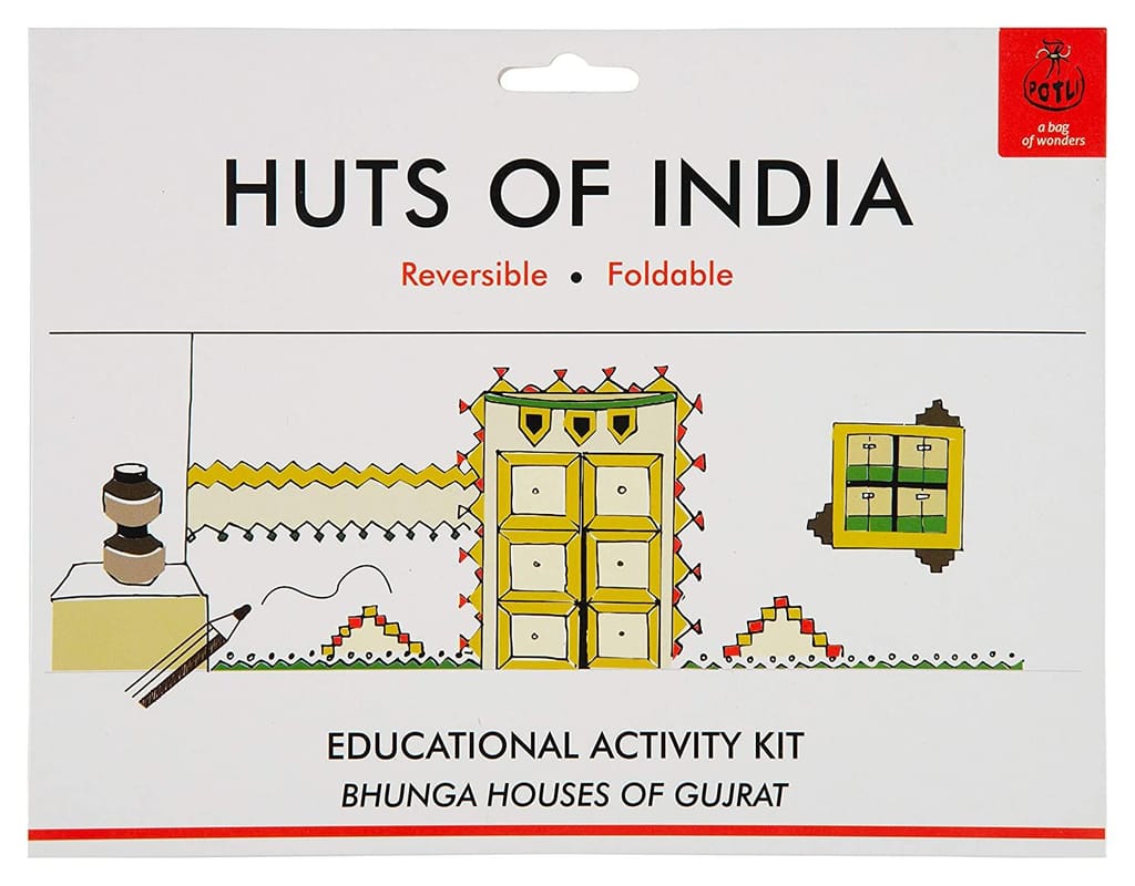 Colouring kit HUTS OF INDIA - Bhunga Huts of Gujarat view 2