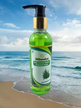SHIWALYA Natural Herbal Neem and Aloe Vera Shampoo Gets hair rid of Dandruff| Cools the scalp Pack of 2, view 2