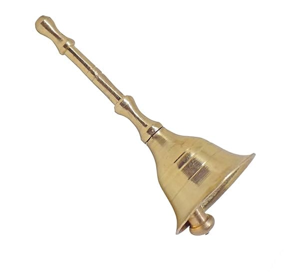 Diya- Aarti Diya with Brass Pooja Bell Set of 2 Pcs view 2