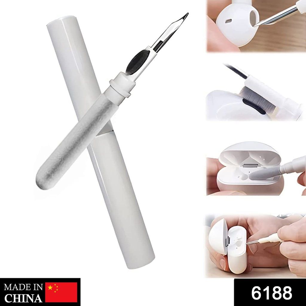 3 In 1 Earbuds Cleaning Pen For Cleaning Of Ear Buds And Ear Phones Easily Without Having Any Damage. view 2