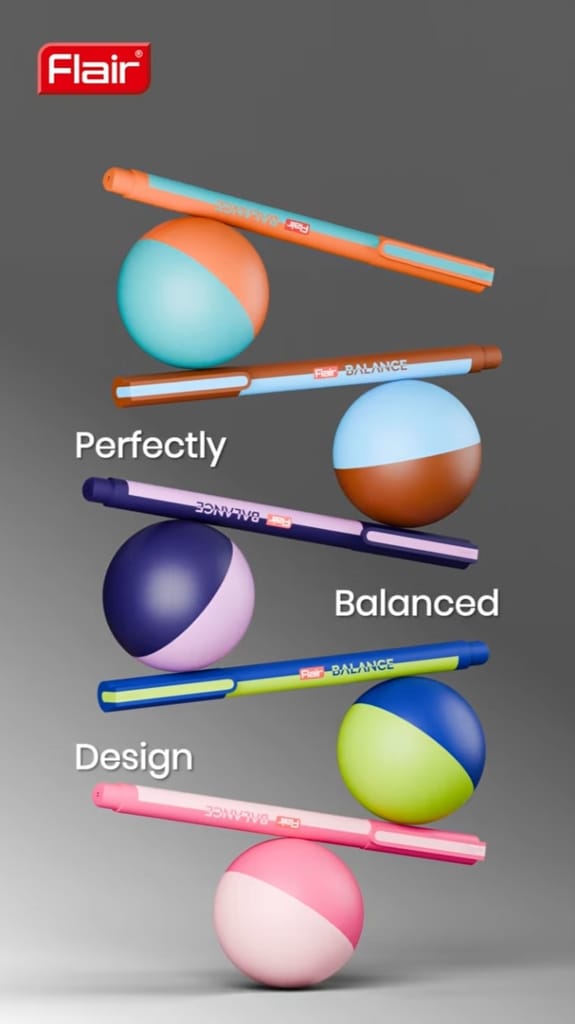 Flair Balance Ballpen - Blue(10pcs) view 2