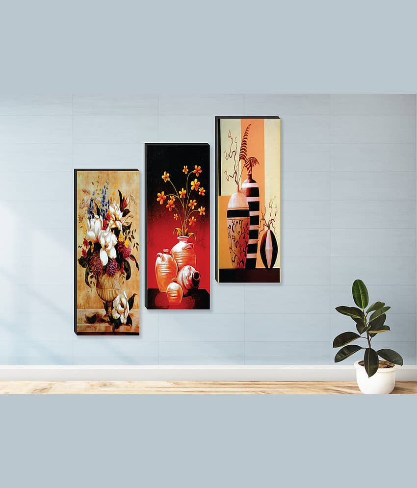 Saf - Floral Painting Without Frame view 2