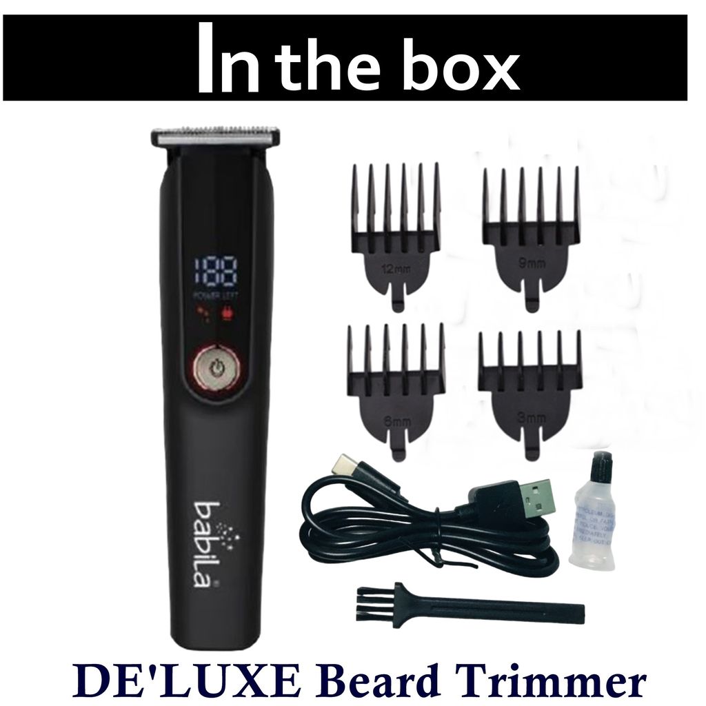 Babila DE'LUXE Beard Trimmer-BBT-E60 view 2